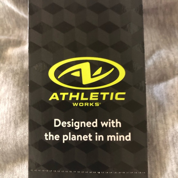 ATHLETIC WORKS Womens Zipped Front Hoodie Size Small 4-6 Front Pockets Gray New - Picture 6 of 8